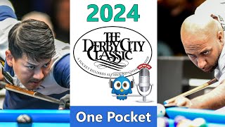 Tony Chohan vs Roland Garcia - One Pocket - 2024 Derby City Classic rd 4