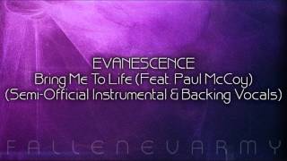 Evanescence - Bring Me To Life (Semi-Official Instrumental & Backing Vocals) [Feat. Paul McCoy] Resimi