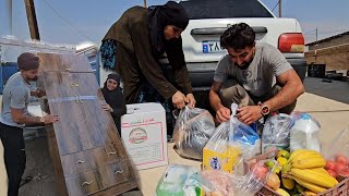 Life-changing help for Master Davoud and Grandma: repairing a broken wardrobe.