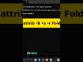 Make Folders Completely Invisible #operatingsystem #windows11 #computer #windows #windows10#tutorial