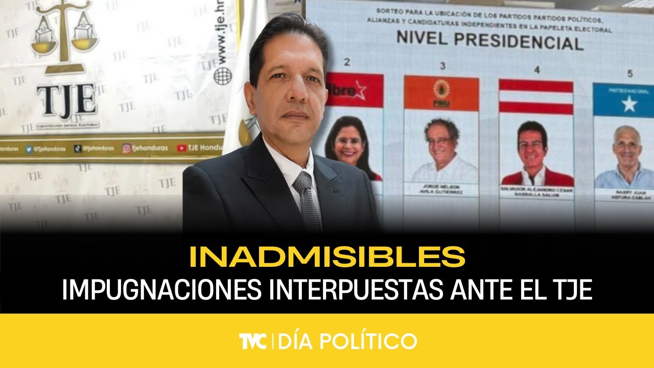 Día Político - Se declaran como inadmisibles impugnaciones interpuestas ante el TJE -5 de enero 2026