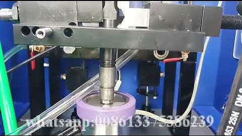 BEACON MACHINE CR1016 Common Rail Injector Pump EUI EUP HEUI Test Bench overview Part2