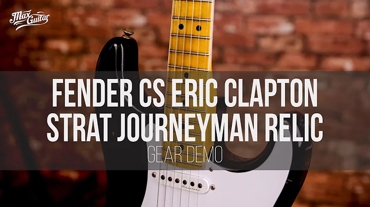 Fender Custom Shop Eric Clapton Stratocaster Blackie Journeyman Relic Gear Demo!