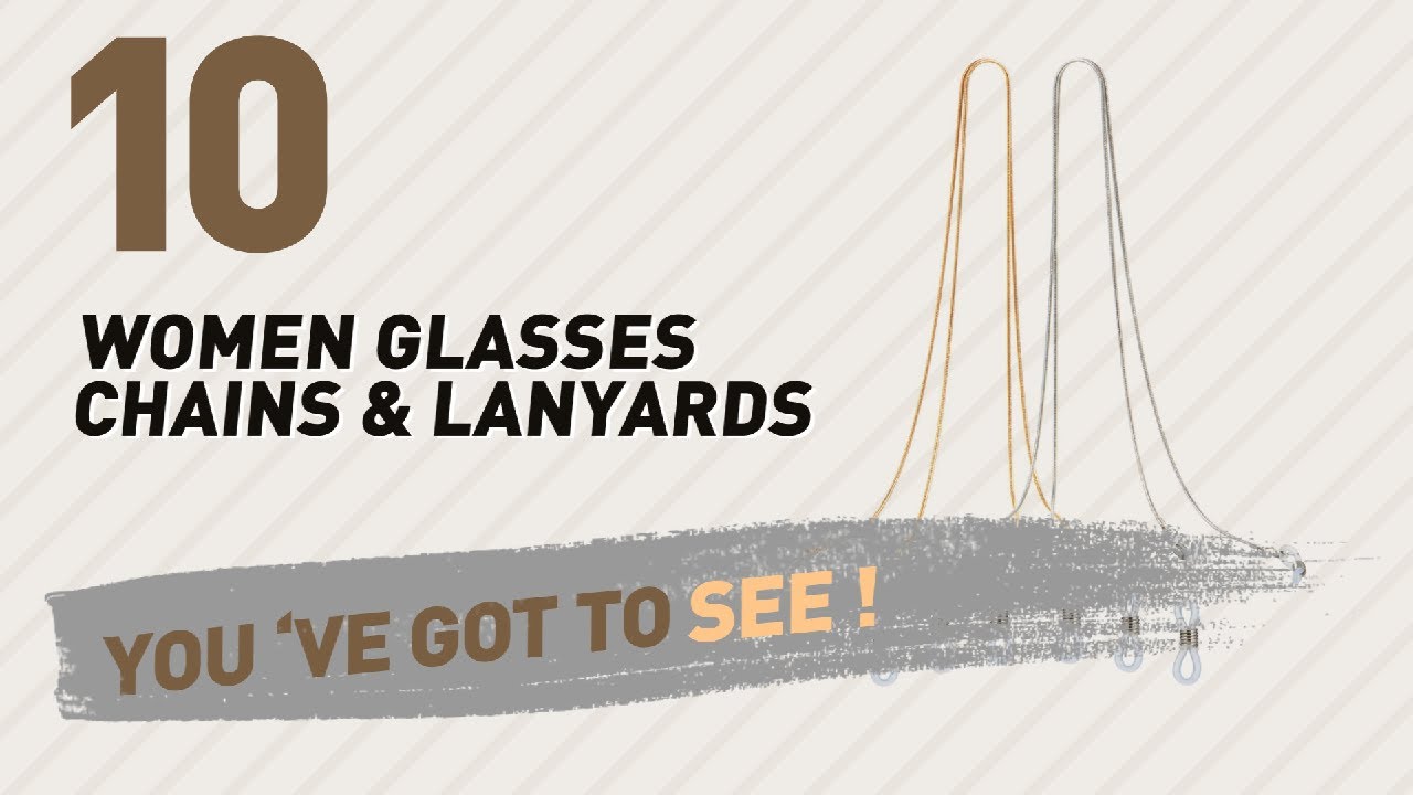 Women Glasses Chains & Lanyards, Amazon Uk Best Sellers Collection // Women's Fashion 2017