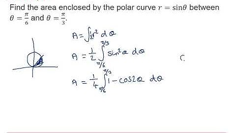 OCR Pure Core: Polar coordinates 1-4