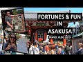 GETTING OUR FORTUNES IN ASAKUSA (Senso-ji Temple + Asahi Headquarters!)