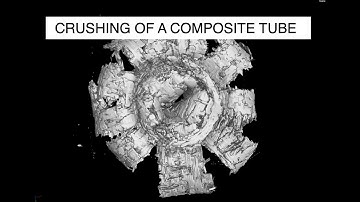 Crushing of a composite tube // Progressive failure // Impact-resistant structure // Syntactic foams