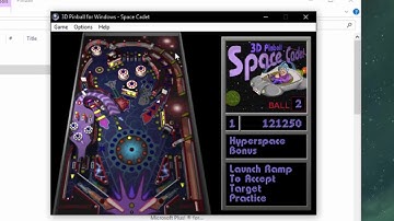 Space Pinball 3D - Space Cadet for Windows 10