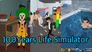 100 Years - Life Simulator Full GamePlay Andriod/Ios Boss Girl Good Ending