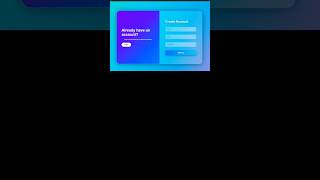Gradient Login Form | html css JavaScript |