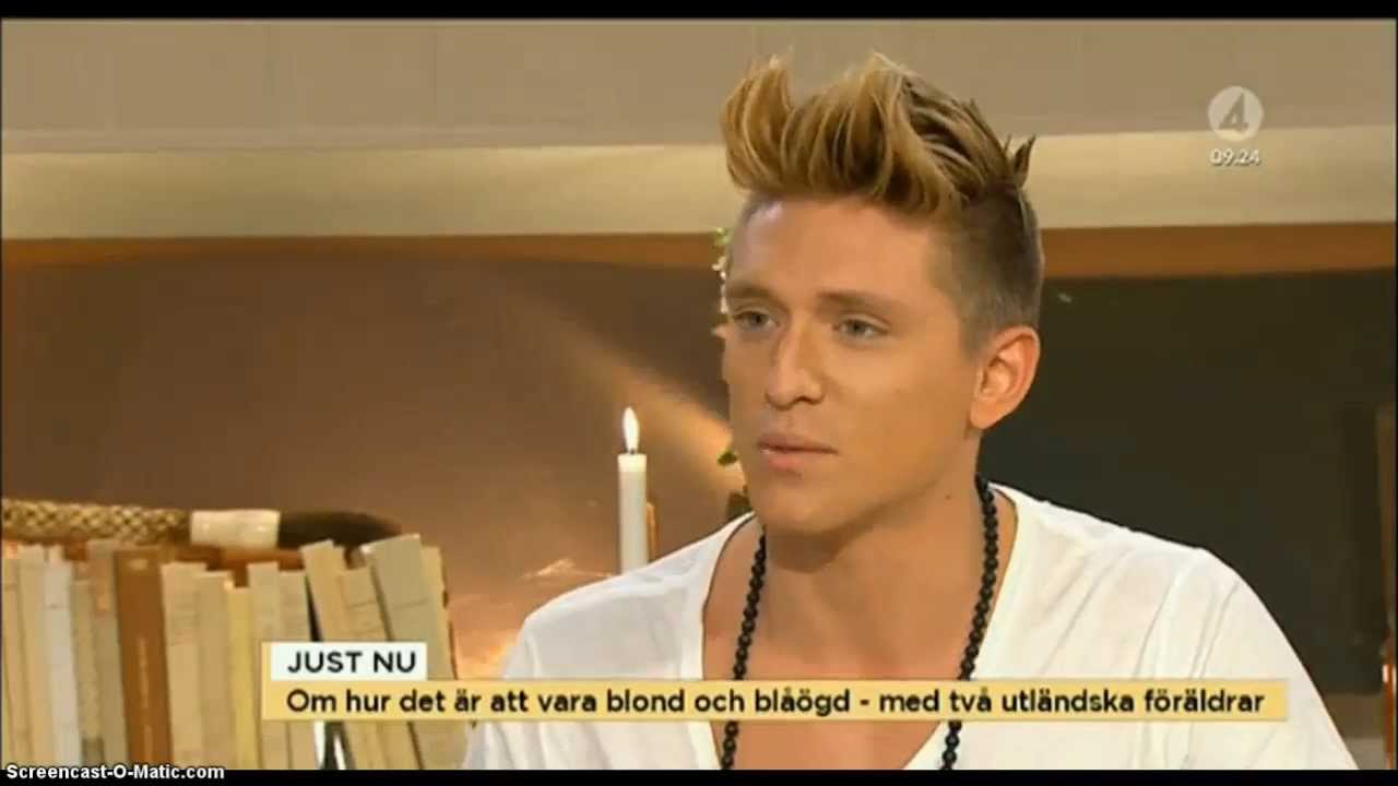 Danny Saucedo on Nyhetsmorgon (Interview)