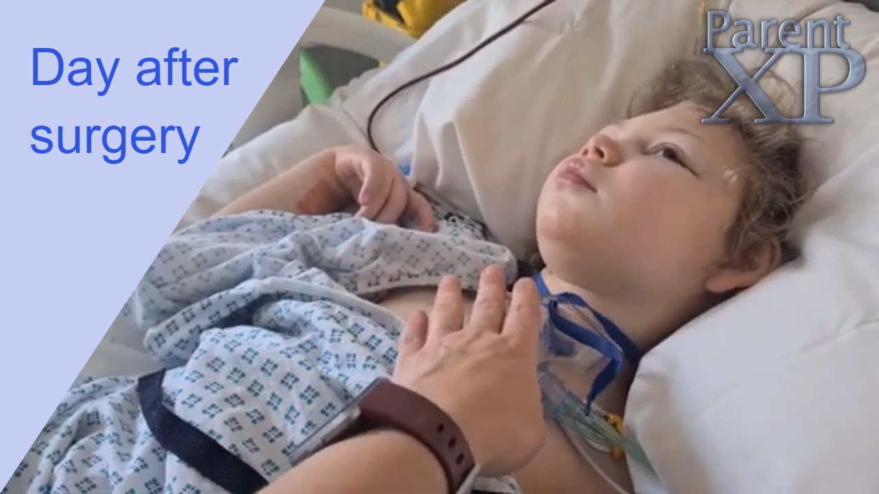 The first day after surgery YouTube
