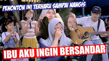 SEMUA PENONTON TERHARU!!! Ibu Aku Ingin Bersandar - Nabila Maharani (Live Nagmen) Anela & Jasmine