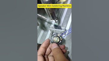 Speaker Wire Soldering Machine #automaticsolderingmachine #solderingmachine #automatic