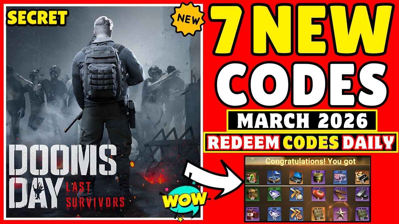 ПОСЛЕДНИЕ 👈 КУПОНЫ НА DOOMSDAY LAST SURVIVORS НА МАРТ 2026 ГОДА - КОДЫ ДЛЯ АКТИВАЦИИ DOOMSDAY LAS...