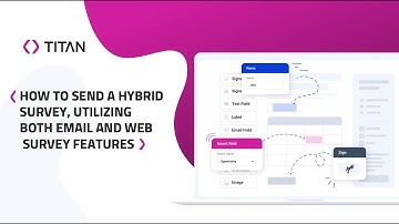 Titan Surveys: How to Send a Hybrid Survey, Utilizing both Email and Web Survey Features