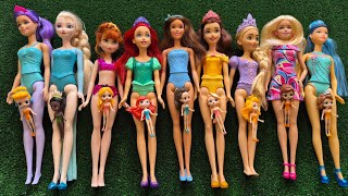 Which Disney Princess Are You ~Doll Review Collection DIY Miniature Ideas for Barbie DIY ASMR Video