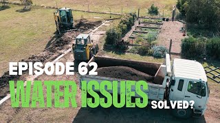 Water issue on acreage