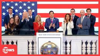 FULL EVENT: U.S. State Sec. Rubio Rings New York Stock Exchange Opening Bell to Begin Trading | AF1E