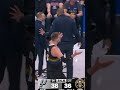 Jokic and Wemby all good after Jokic's bloody nose 🫂