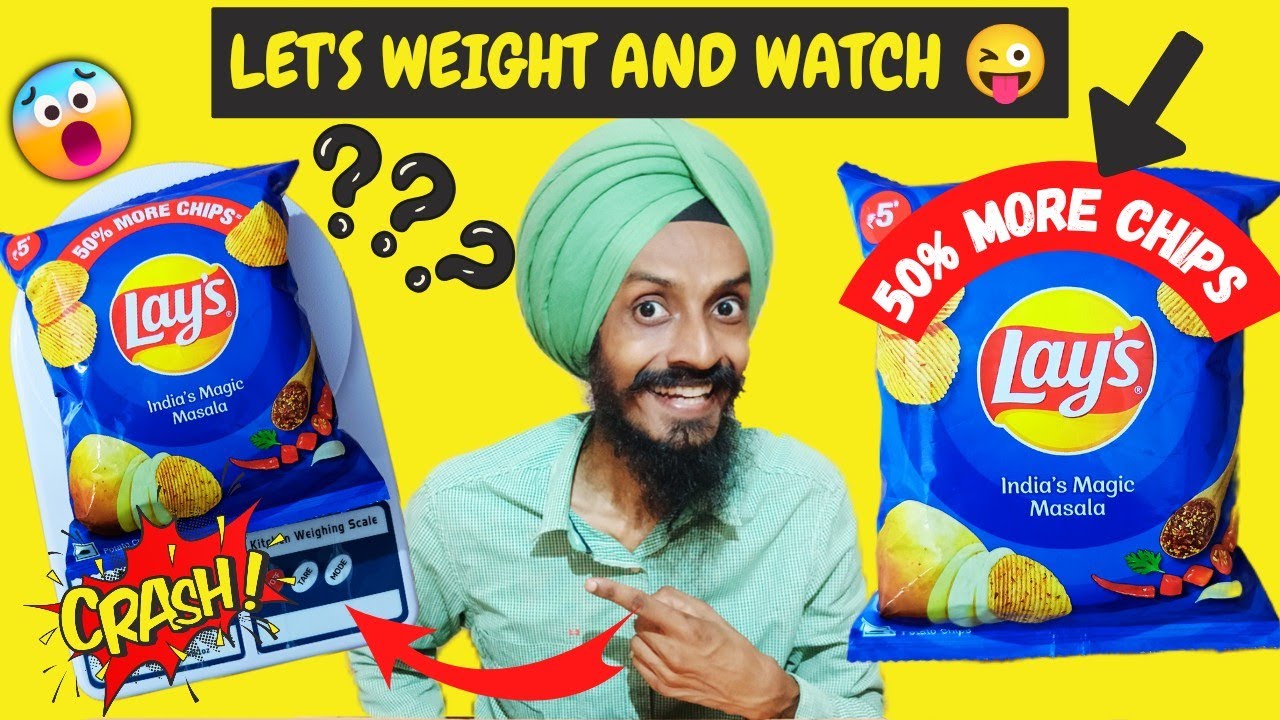 Offer on Lays 50% More Chips 🔥| चलिए Extra Lays का Weight चेक करते हैं