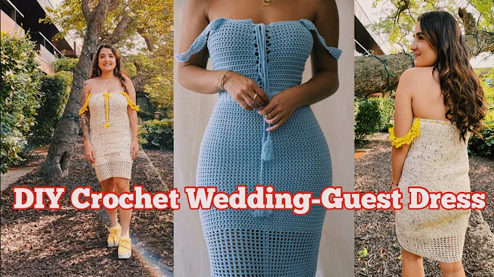 Perfect Wedding Guest Outfit: Crochet Dress DIY