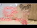 Valentine Snow Globe Glitter Tumbler DIY plus Bling Mickey Cup Topper I Period Six Designs