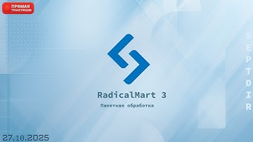 ⚙️ RadicalMart 3 - Пакетная обработка: Фронт и Бек  (27.10.2025)