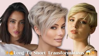 Watch Her Enter Her Short Hair Era | Hair Transformations Part 1