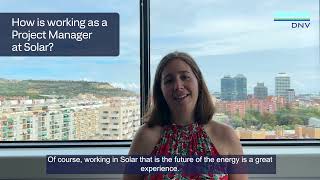 Working As Project Manager At The Solar Team In Dnv