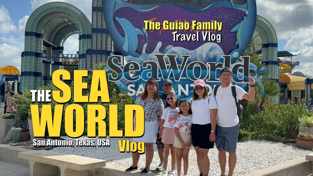 Pinoy Family Day at SeaWorld San Antonio | Dolphins, Belugas at Iba Pa!