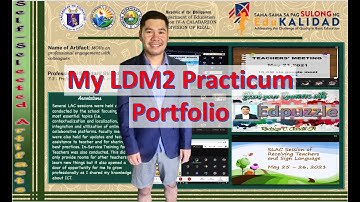 LDM2 Practicum Portfolio Video