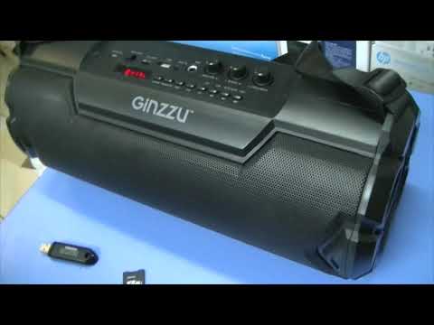 Колонка портативная Ginzzu GM-985B