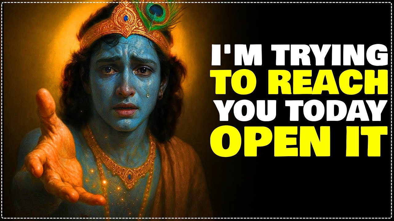 Krishna Is Trying to Reach You Today — Don’t Ignore This Sign | Krishna Message Today