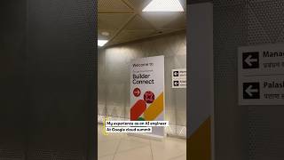 My experience at Google Cloud Summit #googlecloudsummit #googlecloud #techevents #yashobhumi