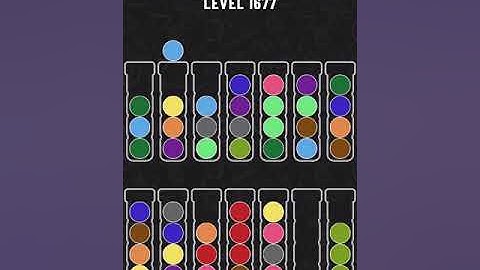 【Ball Sort Puzzle】Level.1677