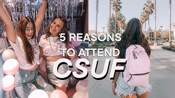TOP 5 Reasons to Attend CSUF
