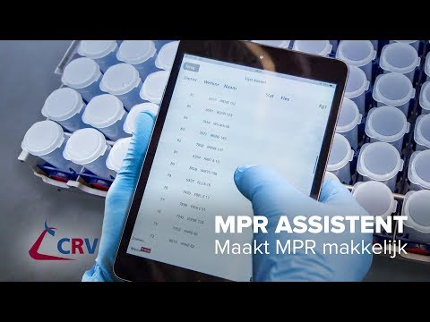 CRV MPR Assistent: instructievideo avondmelking individueel