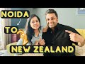 Noida to new zealand  start of a journey  sharing experience  vlog vlogs nzvlogs