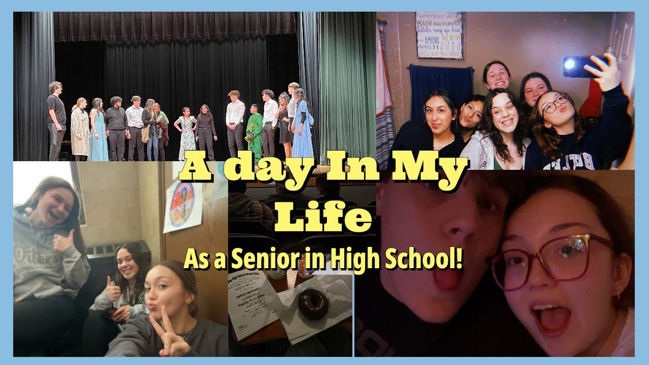 A Day in My Life As A Senior In High School! - YouTube