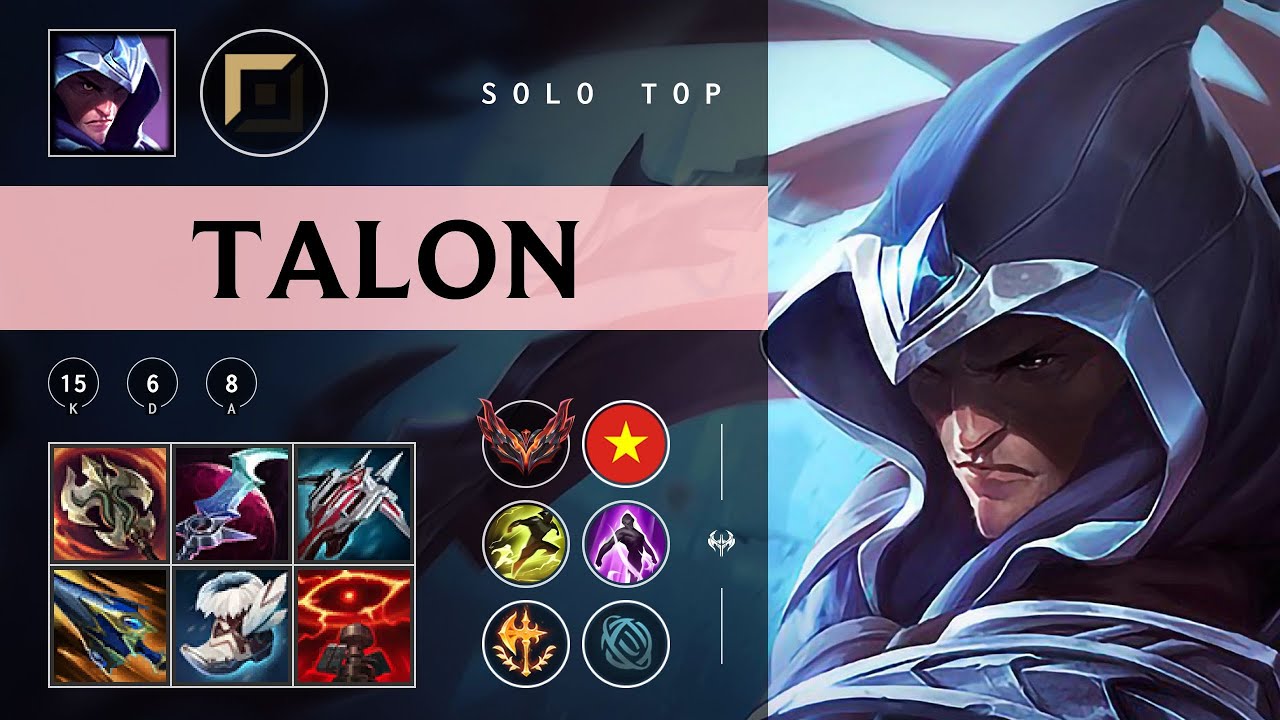 Talon Top vs Garen - VN Grandmaster Patch 25.23