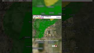 Slightly cooler temperatures and some storms in New Mexico
