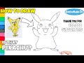 PIKACHU ? - How to Draw and Color for Kids - CoconanaTV