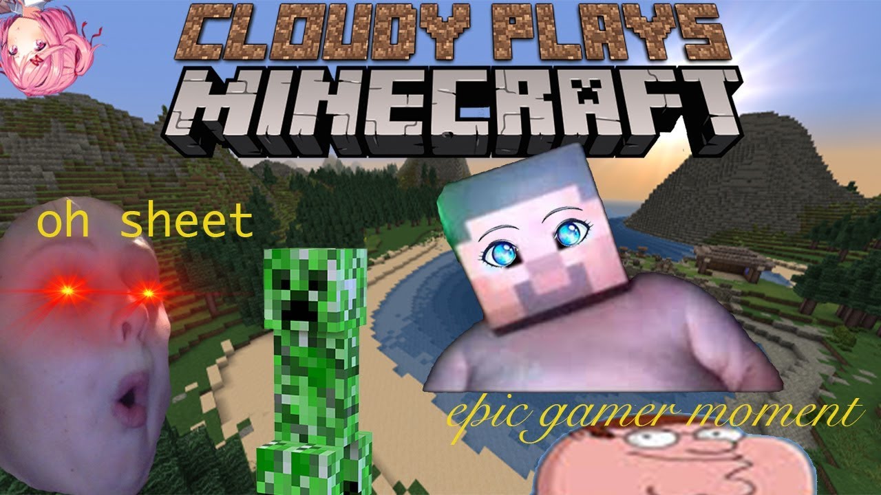 Minecraft with Cloudys crapy PC