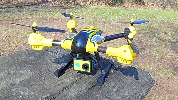 Testflug: Kaideng K70 Sky Warrior von Lightake.com mit Xiaomi Yi Kamera