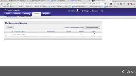 Adding Students in Pearson Math