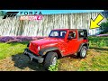 Jeep Wrangler | Realistic Driving - Forza Horizon 4 MALAYALAM