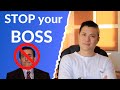 Setting Boundaries with a Difficult Boss by Managing Up (5 Tips to Start Now!)