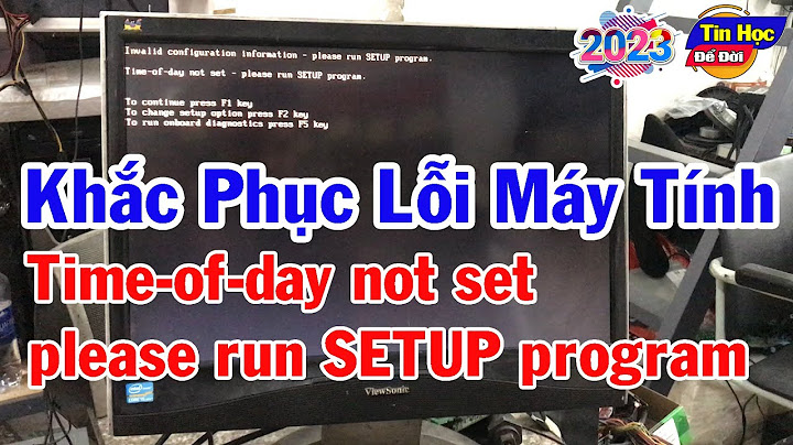 Sửa lỗi please run the application before starting a scan năm 2024