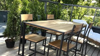 Table & Chairs Set for Garden/Terrace